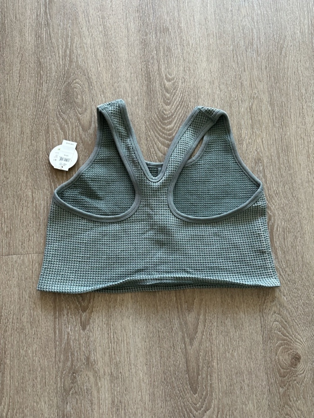 Aerie OFFLINE Main Squeeze Seamless Waffle Sports Bra Size XL NWT - Picture 3 of 13